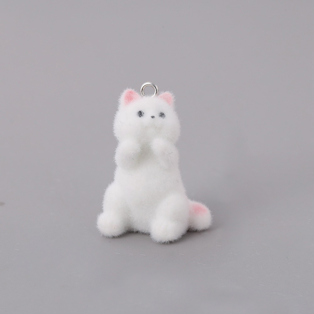 2pcs Flocking Little Cat Resin - Resin Art Engagement review and price