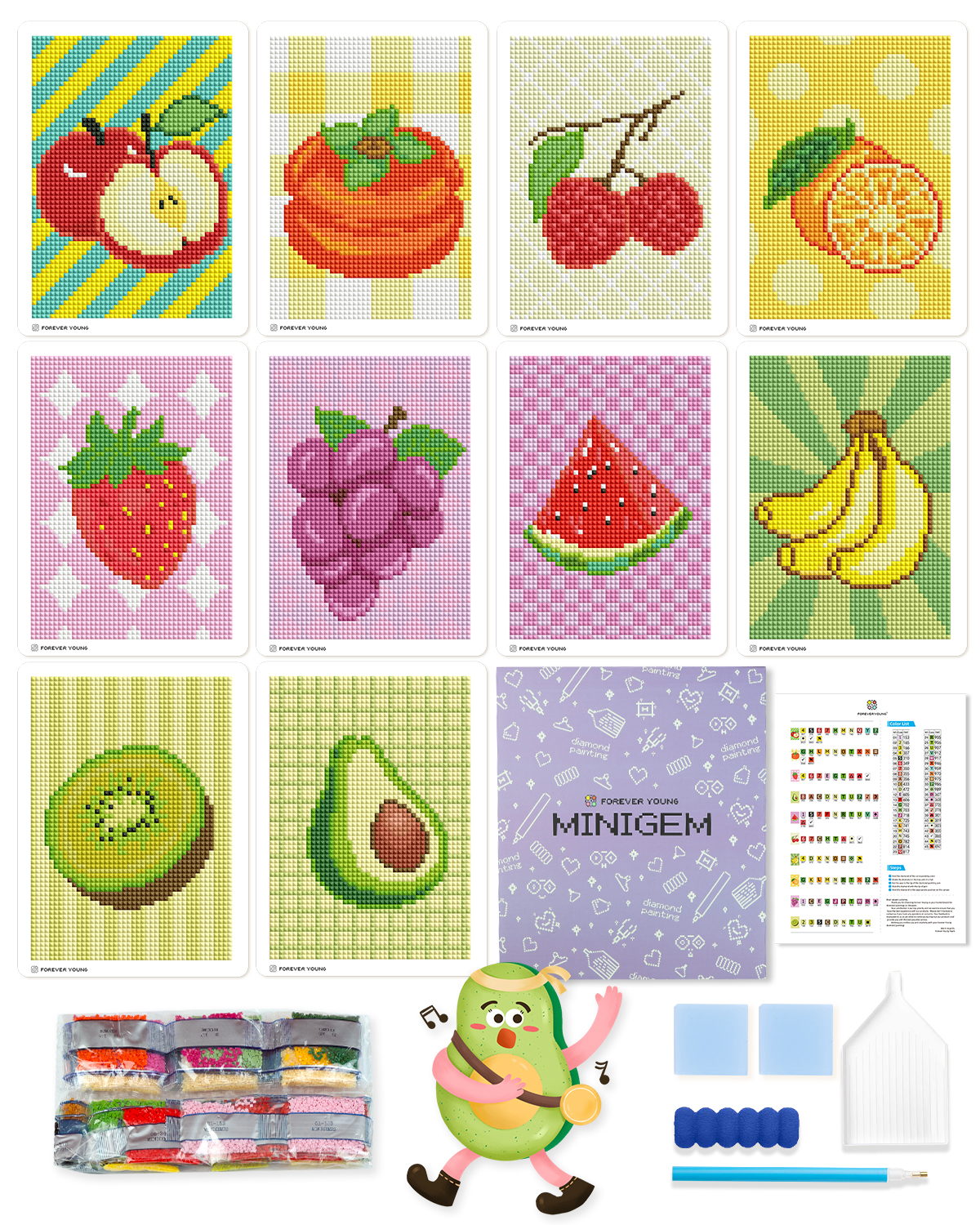 ForeverYoung DIY Diamond Paint - Resin Art Canvas review and price