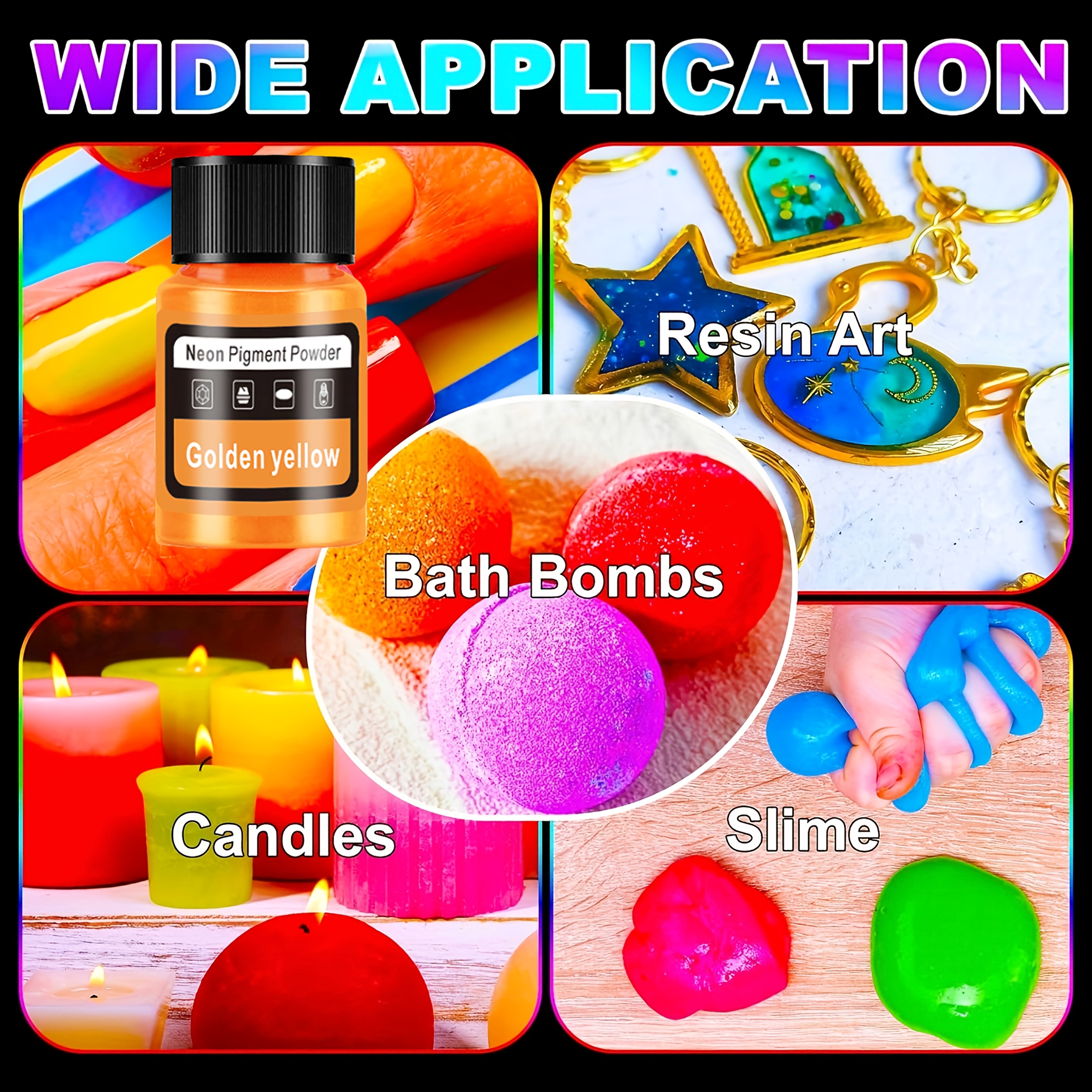 Fluorescent Powder/Neon Resin  - Resin Color Paste review and price